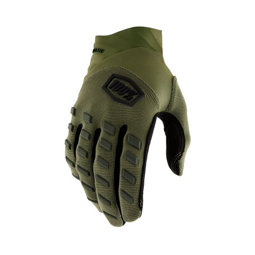 100% - AIRMATIC GLOVE - ARMY GREEN