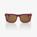 100% - BLAKE - SOFT TACT CRIMSON BRONZE LENS