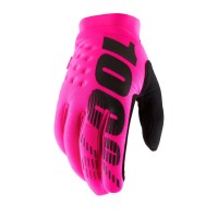 100% - BRISKER - NEON PINK BLACK