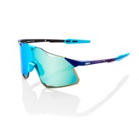 100% - HYPERCRAFT - MATTE METALLIC INTO THE FADE BLUE TOPAZ MULTILAYER MIRROR LENS