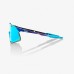 100% - HYPERCRAFT - MATTE METALLIC INTO THE FADE BLUE TOPAZ MULTILAYER MIRROR LENS