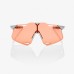 100% - HYPERCRAFT - MATTE STONE GREY HiPER CORAL LENS 