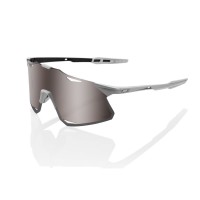 100% - HYPERCRAFT - MATTE STONE GREY - HiPER SILVER LENS