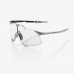 100% - HYPERCRAFT - MATTE STONE GREY - HiPER SILVER LENS