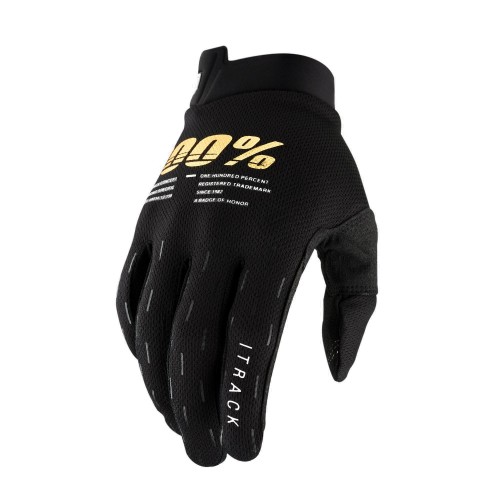 100% - iTRACK GLOVE - BLACK