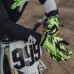 100% - RIDEFIT GLOVE - FLUO YELLOW BLACK