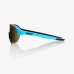 100% - S2 - BWR BLACK - SOFT GOLD MIRROR LENS