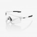 100% - SPEEDCRAFT - MATTE WHITE HiPER SILVER MIRROR LENS 100% - SPEEDCRAFT - MATTE WHITE HiPER SILVER MIRROR LENS