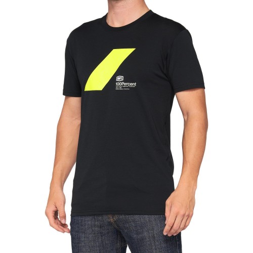100% - SHIRT - ATHOL TECH TEE BLACK