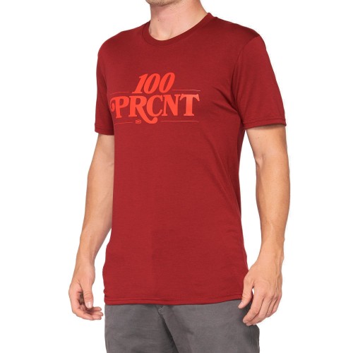 100% - SHIRT - SEARLESS TECH TEE BRICK