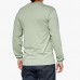 100% - SHIRT - BILTO LONG SLEEVE TSHIRT SLATE GREEN