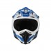 ACERBIS - PROFILE 5.0 HELMET - WHITE BLUE