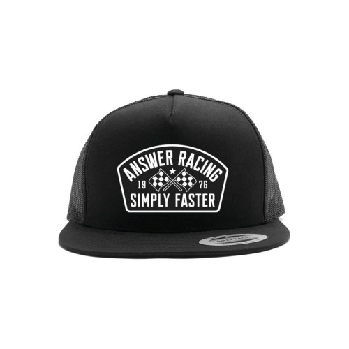 ANSR - HAT - SIMPLY FASTER HAT BLACK
