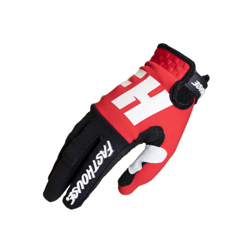 FASTHOUSE - GLOVE - SPEED STYLE REMNANT GLOVE - RED/BLACK