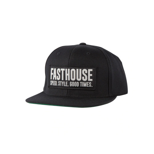 FASTHOUSE - HAT - BLOCKHOUSE HAT BLACK