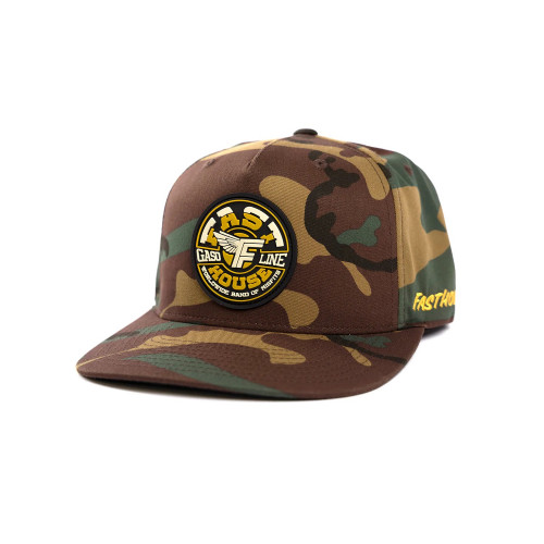 FASTHOUSE - HAT - WARPED HAT CAMO