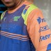 HOLESHOT - KEMAMAN KMX V2 JERSEY 2022 ORANGE BLUE