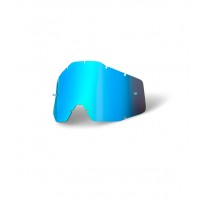 100% - RACECRAFT / ACCURI / STRATA ANTIFOG MIRROR BLUE LENS